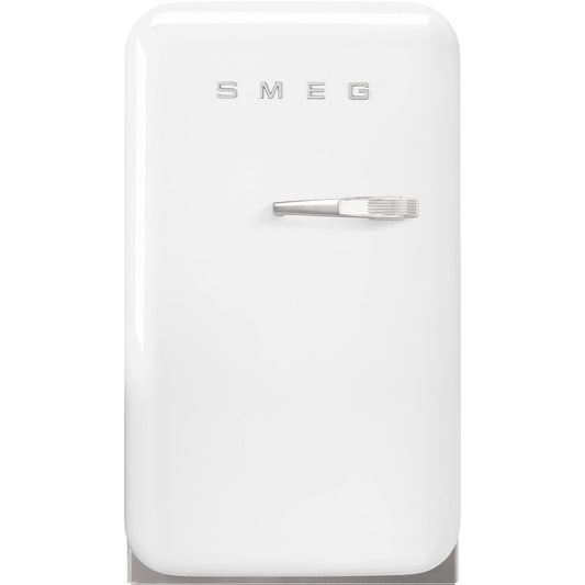 Retro-Style Refrigerator (1.2 cu ft, Left Hinge) - White