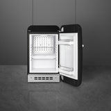 Retro-Style Refrigerator (1.2 cu ft, Right Hinge) - Black
