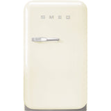 Retro-Style Refrigerator (1.2 cu ft, Right Hinge) - Cream