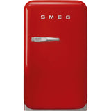 Retro-Style Refrigerator (1.2 cu ft, Right Hinge) - Red