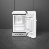 Retro-Style Refrigerator (1.2 cu ft, Right Hinge) - White