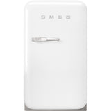 Retro-Style Refrigerator (1.2 cu ft, Right Hinge) - White