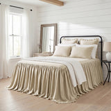 Luna Washed Linen Bedspread Set