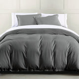 Hera Washed Linen Flange Bedding Set