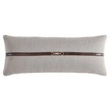 Herringbone Buckle Detailed Lumbar Pillow