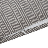 Herringbone Buckle Detailed Lumbar Pillow