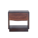 San Marino 24" Nightstand in Raw Walnut