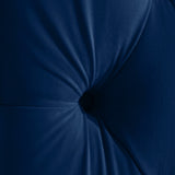 Fritz Velvet Bed - Elegant Contemporary Wingback Design with Dramatic Tufted Headboard & Nailheads