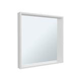 Dakota Medicine Cabinet with Mirror and Storage, Wall-Mounted Modern Bathroom Organizer with Multiple Shelves for Toiletries, Medications, and Cosmetics, Sleek Design with White Finish to Maximize Bathroom Space