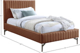 Gallo Vegan Leather Bed - Luxurious Comfort with Deep Tufting and Sleek Metal Legs for Modern Elegance