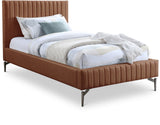 Gallo Vegan Leather Bed - Luxurious Comfort with Deep Tufting and Sleek Metal Legs for Modern Elegance