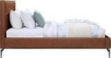 Gallo Vegan Leather Bed - Luxurious Comfort with Deep Tufting and Sleek Metal Legs for Modern Elegance