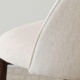 Goteborg Upholstered Dining Chair with Walnut legs (Set of 6)