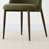 Goteborg Upholstered Dining Chair with Walnut legs (Set of 6)