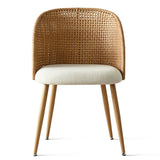 Grasse Rattan Upholstered Dining Chair (Set of 2)