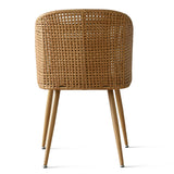 Grasse Rattan Upholstered Dining Chair (Set of 2)