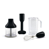 4-Piece Accessory Set for Retro-Style Hand Blender - Black