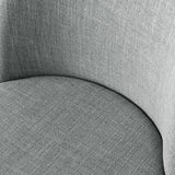 Havana Linen Upholstered Dining Chair with Solid Wood Legs (Set of 8)