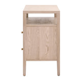 Highland Open Shelf, 2-Drawer Nightstand