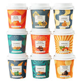 Gourmet Hot Cocoa Gift Set Cup Hot Chocolates - Set of 9 Flavors