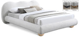 Hyde Boucle Fabric Bed - Luxurious Comfort and Stylish Design for a Modern Bedroom Retreat