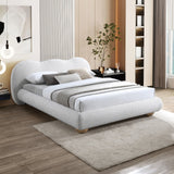 Hyde Boucle Fabric Bed - Luxurious Comfort and Stylish Design for a Modern Bedroom Retreat