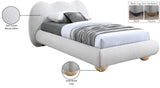 Hyde Boucle Fabric Bed - Luxurious Comfort and Stylish Design for a Modern Bedroom Retreat