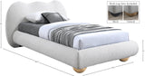 Hyde Boucle Fabric Bed - Luxurious Comfort and Stylish Design for a Modern Bedroom Retreat