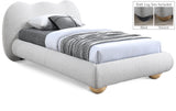 Hyde Boucle Fabric Bed - Luxurious Comfort and Stylish Design for a Modern Bedroom Retreat