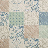 Patchwork Paisley Reversible Quilt Set