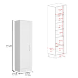 Lilo Storage Cabinet, Dark Walnut