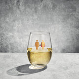 It Was Never a Dress, It Was Always a Cape Wine Glass