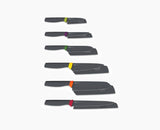 Elevate™ 6-piece Multicolour Knives Set