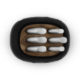 Knife Block Set - Retro-Style Black
