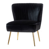 Monica Side Chair BLACK