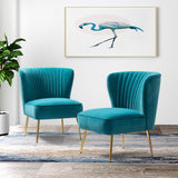 Monica Side Chair BLUE