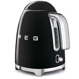 Retro-Style Electric Kettle (7 Cups) - Black