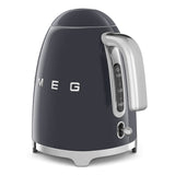 Retro-Style Electric Kettle (7 Cups) - Slate Gray