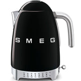 Retro-Style Electric Kettle (7 Cups) - Black