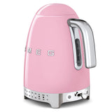 Retro-Style Electric Kettle (7 Cups) - Pink
