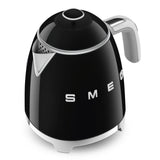 Mini Electric Kettle (3 Cups) - Retro-Style Black