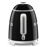 Mini Electric Kettle (3 Cups) - Retro-Style Black