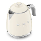 Mini Electric Kettle (3 Cups) - Retro-Style Cream