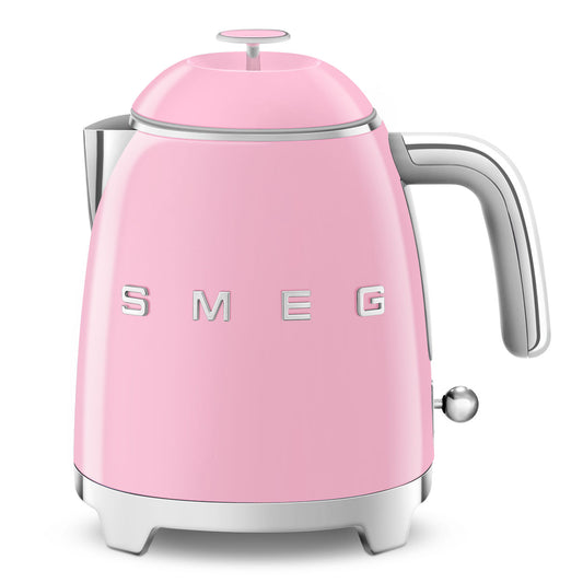 Mini Electric Kettle (3 Cups) - Retro-Style Pink
