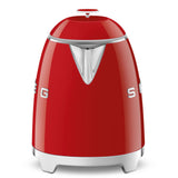 Mini Electric Kettle (3 Cups) - Retro-Style Red