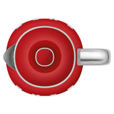 Mini Electric Kettle (3 Cups) - Retro-Style Red