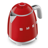 Mini Electric Kettle (3 Cups) - Retro-Style Red