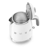 Mini Electric Kettle (3 Cups) - Retro-Style White