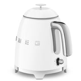 Mini Electric Kettle (3 Cups) - Retro-Style White