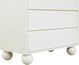 Kent Chest - Elegant Solid Ash Wood Storage Solution with Timeless Design and Luxurious Ball Legs
